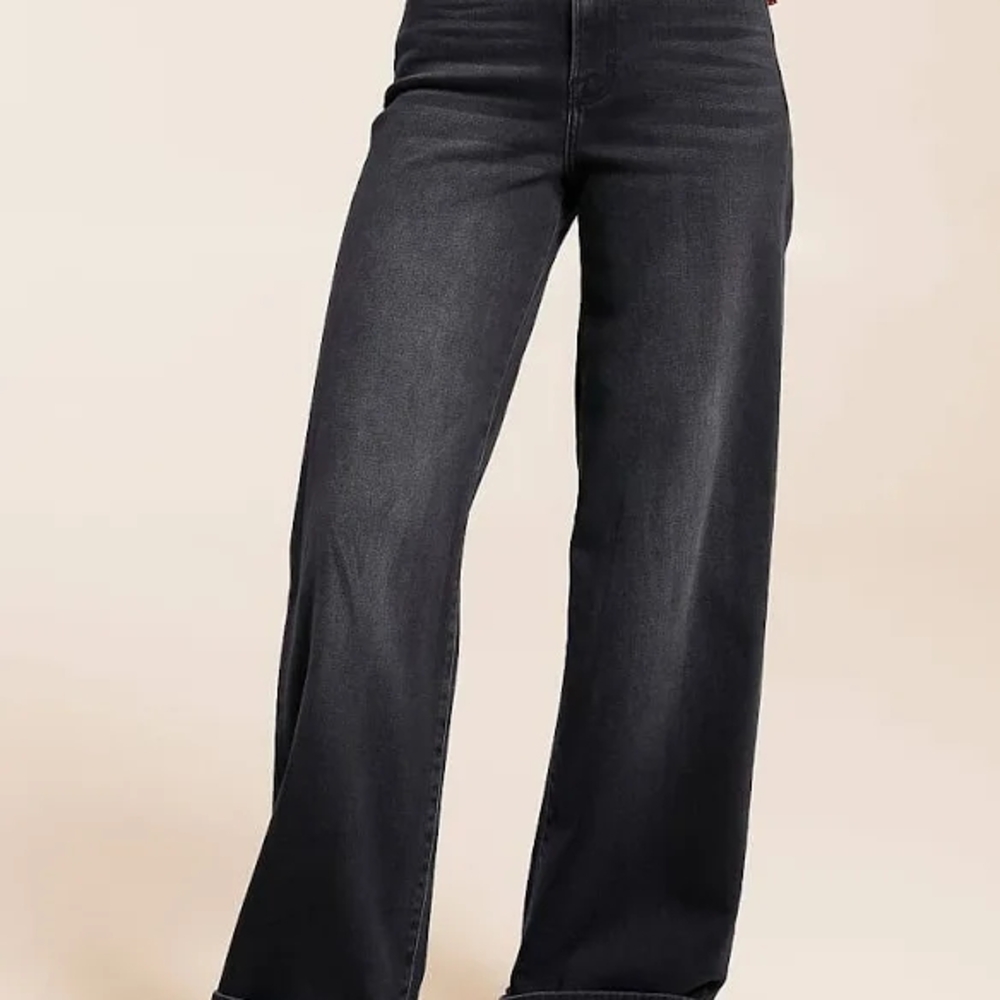 Brand Women's Black Flare & Wide Leg Jeans
